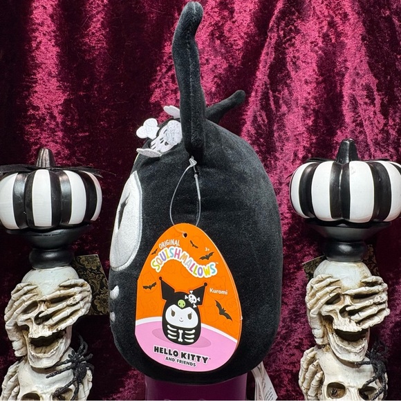 Halloween Sanrio Hello Kitty My Melody Kuromi Squishmallow 2023/24 Pumpkin Plush - Picture 3 of 15